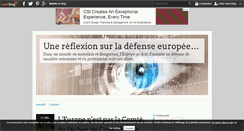 Desktop Screenshot of europadefense.over-blog.com