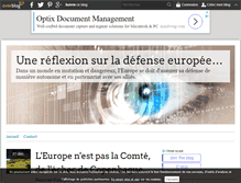 Tablet Screenshot of europadefense.over-blog.com