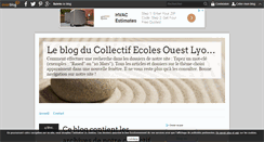 Desktop Screenshot of collectif.ecoles.ouest.lyonnais.over-blog.com
