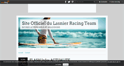 Desktop Screenshot of lasnierracingteam.over-blog.com