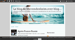 Desktop Screenshot of hbcvendenheim.over-blog.com