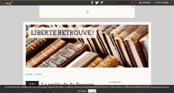 Desktop Screenshot of liberte-retrouve.over-blog.com
