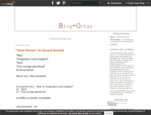 Tablet Screenshot of octav.over-blog.com