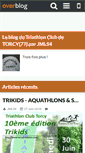 Mobile Screenshot of lagazettedutriathlonclubdetorcy.over-blog.fr