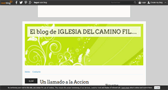 Desktop Screenshot of iglesiadelcaminosantalucia.over-blog.es