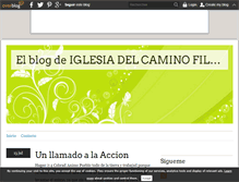 Tablet Screenshot of iglesiadelcaminosantalucia.over-blog.es