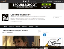 Tablet Screenshot of lesfilmsdalexandre.over-blog.com