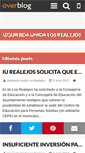 Mobile Screenshot of izquierda-unida-los-realejos.over-blog.es