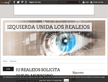 Tablet Screenshot of izquierda-unida-los-realejos.over-blog.es