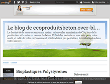 Tablet Screenshot of ecoproduitsbeton.over-blog.com