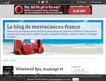 Tablet Screenshot of mesvacances-france.over-blog.com