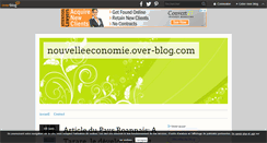 Desktop Screenshot of nouvelleeconomie.over-blog.com