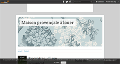 Desktop Screenshot of maison-provencale.over-blog.com