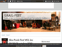 Tablet Screenshot of grail-fest.over-blog.com