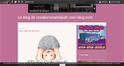 Desktop Screenshot of creationsmamaph.over-blog.com