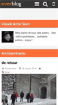 Mobile Screenshot of claudantar.over-blog.com