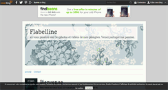 Desktop Screenshot of flabelline.over-blog.fr