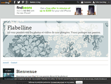 Tablet Screenshot of flabelline.over-blog.fr