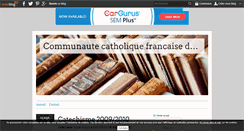 Desktop Screenshot of comcath.over-blog.com