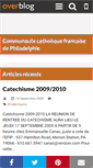 Mobile Screenshot of comcath.over-blog.com