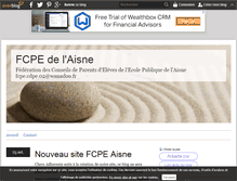 Tablet Screenshot of fcpeaisne.over-blog.com