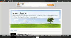Desktop Screenshot of eco-sceptique.over-blog.fr