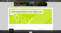 Desktop Screenshot of cyberdependant.over-blog.com