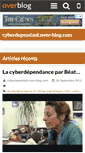 Mobile Screenshot of cyberdependant.over-blog.com