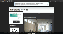 Desktop Screenshot of horisibles-visions.over-blog.com