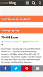 Mobile Screenshot of exam1pass.over-blog.com