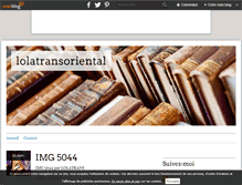 Tablet Screenshot of lolatransoriental.over-blog.com