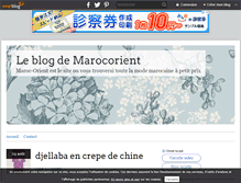Tablet Screenshot of marocorient.over-blog.com