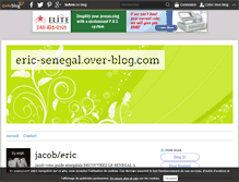 Tablet Screenshot of eric-senegal.over-blog.com