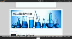 Desktop Screenshot of maladiedevictor.over-blog.com