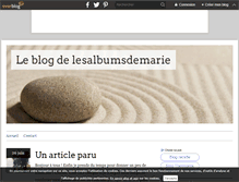 Tablet Screenshot of lesalbumsdemarie.over-blog.com