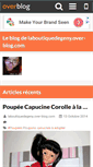 Mobile Screenshot of laboutiquedegeny.over-blog.com