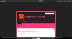 Desktop Screenshot of lalettredetoulouse.over-blog.com