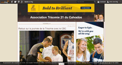 Desktop Screenshot of calvados-trisomie21.over-blog.com