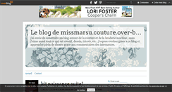 Desktop Screenshot of missmarsu.couture.over-blog.com
