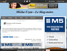 Tablet Screenshot of mishauzan.over-blog.com