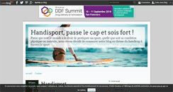 Desktop Screenshot of handisportmag.over-blog.com
