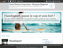 Tablet Screenshot of handisportmag.over-blog.com