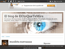 Tablet Screenshot of elojoquetemira.over-blog.es