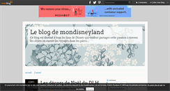 Desktop Screenshot of mondisneyland.over-blog.fr