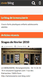Mobile Screenshot of lamenuiserie.over-blog.com