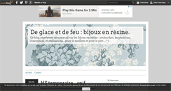 Desktop Screenshot of bijouxenresine.over-blog.com