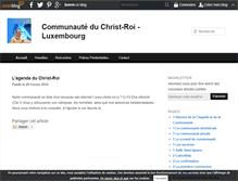 Tablet Screenshot of christ-roi.over-blog.com