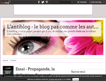 Tablet Screenshot of lantiblog.over-blog.fr