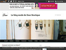 Tablet Screenshot of dearboutique.over-blog.com