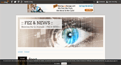 Desktop Screenshot of fez-news.over-blog.fr